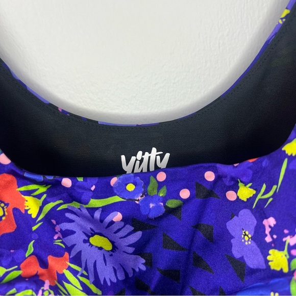 NWT Yitty Headliner Shaping Midi Bralette Party Animal Bloom & Ploom Print - Picture 4 of 8